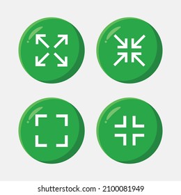 full screen 3d icon set in square and circle modern trend in the style of glass morphism with gradient. The collection includes 4 icons in a single style of business, finance, website, or etc