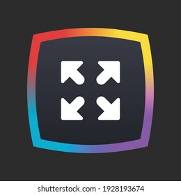 Full Screen - App Icon Button