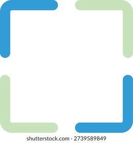 full screen duo tone icon editable vector