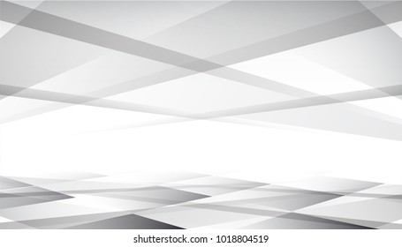 full Screen geometric white and gray with light space  on the middle  for message and Product Design modern on Light gray silver background, vector illustration eps 10