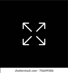 in full screen icon
