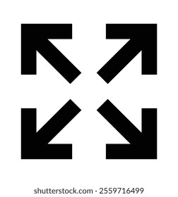 full screen icon. focus icon full screen Video Expand Reduce Icon. Expansion icon vector illustration eps 10. 
