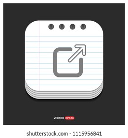 Full screen icon - Free vector icon