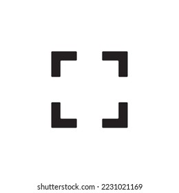 full screen  icon symbol sign vector
