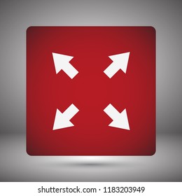 in full screen icon vector