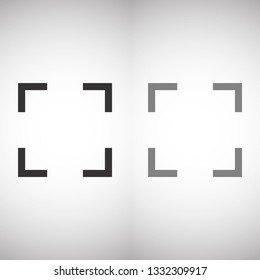 in full screen icon vector