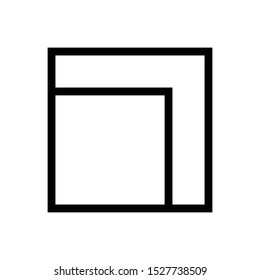 Full Screen Symbol Vector Illustration