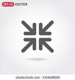 full screen ui web button. vector icon for web, mobile and user interface design