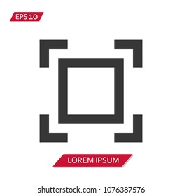 Full screen vector icon