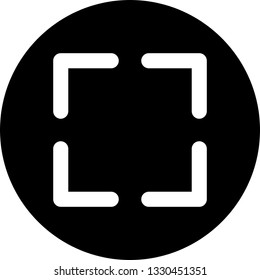 Full Screen Vector Icon
