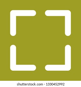 Full Screen Vector Icon
