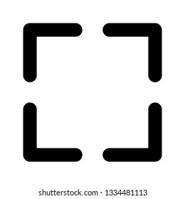 Full Screen Vector Icon
