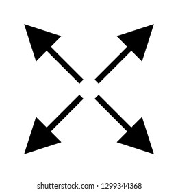 full screen vector icon.  line design icons