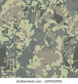 Full Seamless Abstract camouflage pattern in vector illustration for fashion textile fabric background