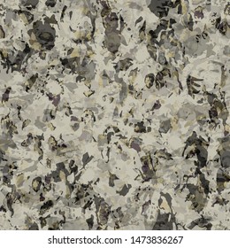 Full Seamless abstract camouflage pattern for fabric printing. Soft khaki colored design suitable for printing on women's dress. Endless pattern for evening dress fabric.