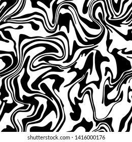 Full seamless abstract camouflage skin pattern vector for decor and textile. Black and white design for textile fabric printing and wallpaper. Design for fashion and home design.