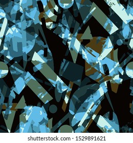 Full seamless abstract decorative pattern vector. Multicolored texture design for girls, boys textile fabric printing and wallpaper. Design for fashion and home design background.