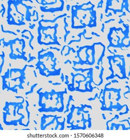 Full seamless abstract decorative pattern vector. Blue texture design for girls, boys textile fabric printing and wallpaper. Design for fashion and home design background.