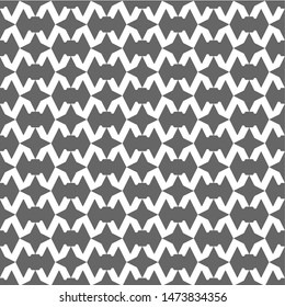 Full seamless abstract geometric skin pattern vector for decor and textile. Grey and white design for textile fabric printing and wallpaper. Design for fashion and home design.