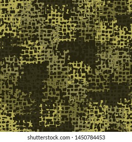 Full seamless abstract grunge camouflage skin pattern vector for decor and textile. Army masking design for hunting textile fabric printing and wallpaper. Design for fashion and home design.