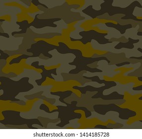 Full seamless abstract military camouflage skin pattern vector for decor and textile. Army masking design for hunting textile fabric printing and wallpaper. Design for fashion and home design.
