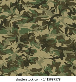 Full seamless abstract military camouflage skin pattern vector for decor and textile. Army masking design for hunting textile fabric printing and wallpaper. Design for fashion and home design.