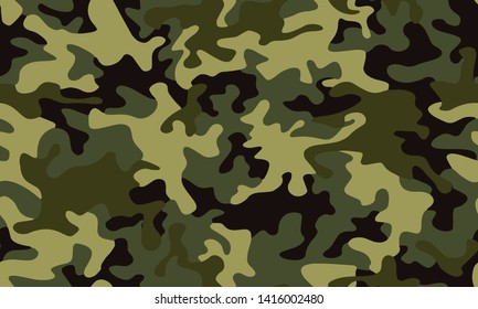 Full seamless abstract military camouflage skin pattern vector for decor and textile. Army masking design for hunting textile fabric printing and wallpaper. Design for fashion and home design.