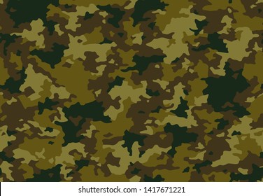 Full seamless abstract military camouflage skin pattern vector for decor and textile. Army masking design for hunting textile fabric printing and wallpaper. Design for fashion and home design.