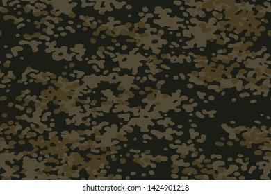 Full seamless abstract military camouflage skin pattern vector for decor and textile. Army masking design for hunting textile fabric printing and wallpaper. Design for fashion and home design.
