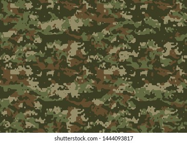 Full seamless abstract military camouflage skin pattern vector for decor and textile. Army masking design for hunting textile fabric printing and wallpaper. Design for fashion and home design.
