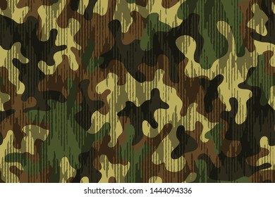 Full seamless abstract military camouflage skin pattern vector for decor and textile. Army masking design for hunting textile fabric printing and wallpaper. Design for fashion and home design.
