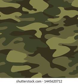 Full seamless abstract military camouflage skin pattern vector for decor and textile. Army masking design for hunting textile fabric printing and wallpaper. Design for fashion and home design.