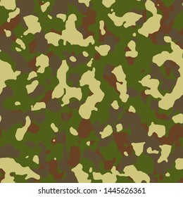 Full seamless abstract military camouflage skin pattern vector for decor and textile. Army masking design for hunting textile fabric printing and wallpaper. Design for fashion and home design.