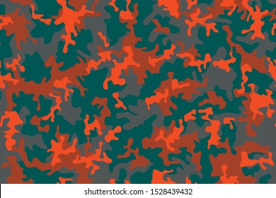 Full seamless abstract military camouflage skin pattern vector for decor and textile. Army masking design for hunting textile fabric printing and wallpaper. Design for fashion and home design.