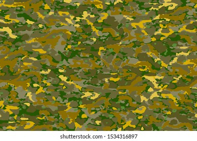 Full seamless abstract military camouflage skin pattern vector for decor and textile. Army masking design for hunting textile fabric printing and wallpaper. Design for fashion and home design.