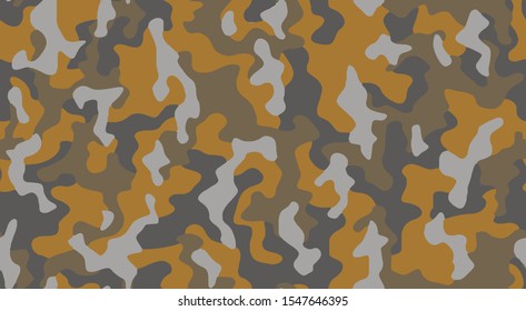 Full seamless abstract military camouflage skin pattern vector for decor and textile. Army masking design for hunting textile fabric printing and wallpaper. Design for fashion and home design.