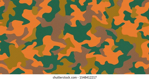 Full seamless abstract military camouflage skin pattern vector for decor and textile. Army masking design for hunting textile fabric printing and wallpaper. Design for fashion and home design.