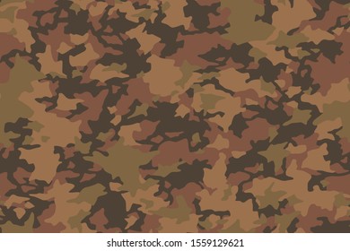 Full seamless abstract military camouflage skin pattern vector for decor and textile. Army masking design for hunting textile fabric printing and wallpaper. Design for fashion and home design.