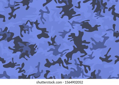 Full seamless abstract military camouflage skin pattern vector for decor and textile. Army masking design for hunting textile fabric printing and wallpaper. Design for fashion and home design.