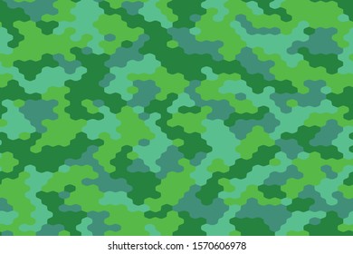 Full seamless abstract military camouflage skin pattern vector for decor and textile. Army masking design for hunting textile fabric printing and wallpaper. Design for fashion and home design.