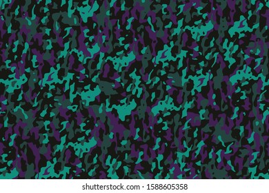 Full seamless abstract military camouflage skin pattern vector for decor and textile. Army masking design for hunting textile fabric printing and wallpaper. Design for fashion and home design.