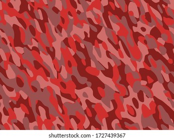 Full seamless abstract military camouflage skin pattern vector for decor and textile. Army masking design for hunting textile fabric printing and wallpaper. Design for fashion and home design.