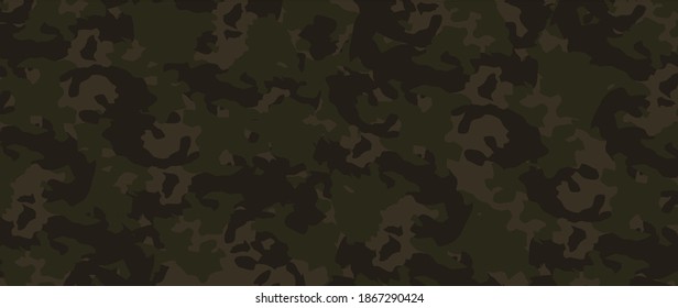 Full seamless abstract military camouflage skin pattern vector for decor and textile. Army masking design for hunting textile fabric printing and wallpaper. Design for fashion and home design.