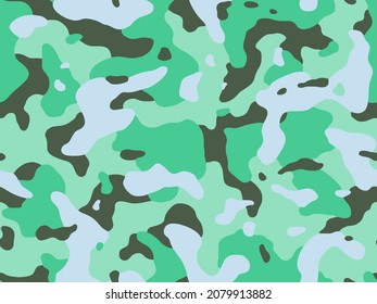 Full seamless abstract military camouflage skin pattern vector for decor and textile. Army masking design for hunting textile fabric printing and wallpaper. Design for fashion and home design.