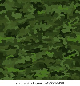 Full seamless abstract military camouflage skin pattern vector for decor and textile. Army masking design for hunting textile fabric printing and wallpaper. Design for fashion and home design.