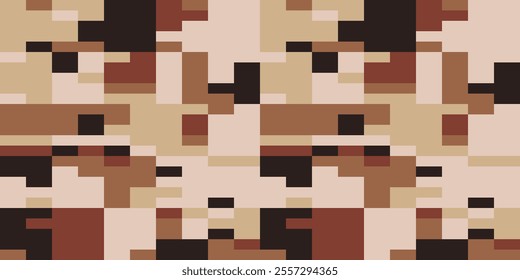 Full seamless abstract military camouflage skin pattern vector for decor and textile. Army masking design for hunting textile fabric printing and wallpaper. Design for fashion and home design.