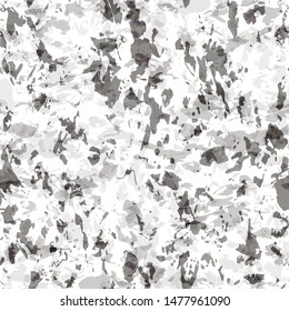 Full Seamless abstract pattern for fabric printing. Soft grey colored design suitable for printing on women's dress. Endless pattern for evening dress fabric.