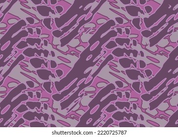 Full Seamless Abstract Pattern Fabric Print. Texture Design for Women Dress Shawl Scarf and Linens. Endless Vector Design Background.