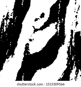 Full Seamless Abstract Pattern. Monochrome Vector. Black and White Dress Fabric Print. Design for Textile and Home Decoration. 