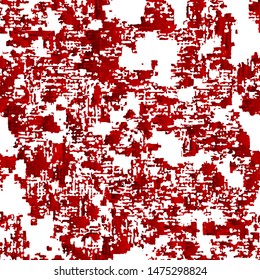 Full seamless abstract pattern vector for decor and textile. Red and white design for girls, boys textile fabric printing and wallpaper. Design for fashion and home design background.